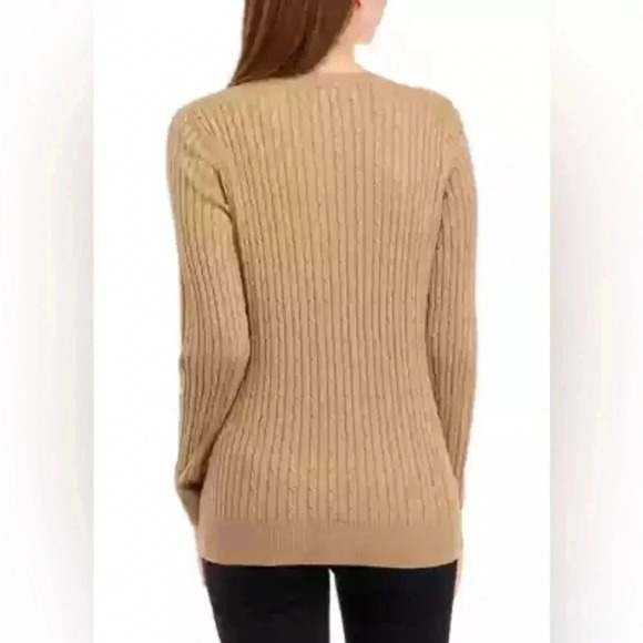 Kim Rogers perfectly soft Sweaters size ps tan-gold - Picture 1 of 11